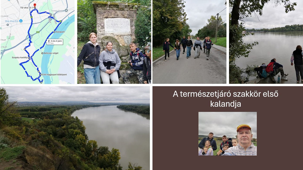 Október 5-én viszontagságos körülmények között valósítottuk meg tervemet. Árvíz után, több napos esőzést követően indultunk el a 18 kilométeres túrára.